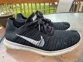 Nike Free RN Flyknit Women's Running Shoes Black White 831070-001 ...
