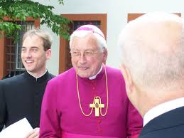Bischof Dr. Josef Stimpfle Augsburg aufgenommen im bischöflichen ...