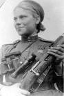 Soviet sniper, WW II.