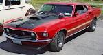 1969 Ford Mustang Mach 1 - 351 - Red - Front Angle