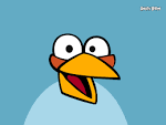 1600x1200 Angry Birds Blue desktop wallpapers and stock photos