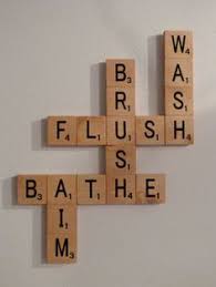 Scrabble Wall Art on Pinterest | Scrabble Wall, Scrabble and ...