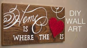 DIY Wall Art | Home Decor Project - YouTube