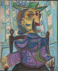 Image result for Pablo Picasso, Portrait of Dora Maar