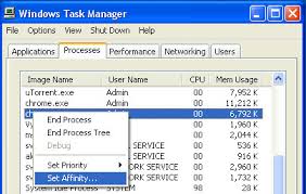 Image result for setting cpu affinity