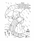Nursery Rhyme coloring page