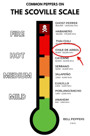 Afbeeldingsresultaat voor chile de arbol hot pepper