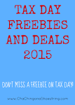 Tax Day Freebies and Deals 2015 - Restaurant Deals and More! - Cha.