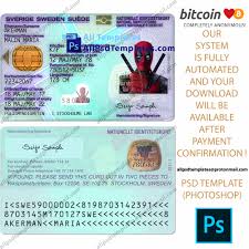 Αποτέλεσμα εικόνας για sweden id card