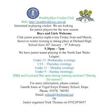 Image result for Pontblyddyn Cricket Club