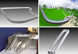 Image result for spiral escalator