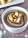 Milk Chocolate Soup with Cake Croutons - Belly Full