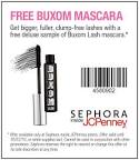 Free Buxom Lash Mascara sample at Sephora in JCPenney