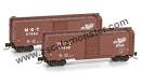 Z scale 40' Boxcar - Zscale Monster Trains