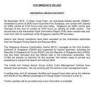 Editors note: The missing AirAsia flight from Indonesia to.