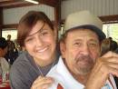 Hayley and my husband Tomas Palacios at the reunion.