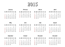 25 Printable New Year 2015 Calendars