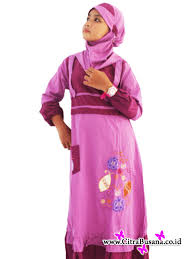 Baju Muslim Anak Perempuan | Citra Busana Kode : ACB2