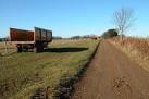 SO8909 : Farm trailers near Down Barn Farm, Slad - via Daymix