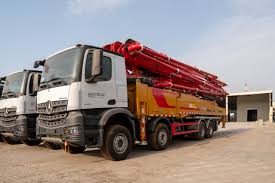 Image result for concrete pump truck