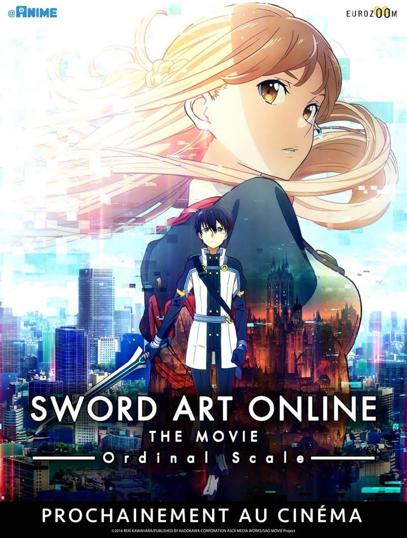 Sword Art Online  : Ordinal Scale au Cinéma en France à partir du 17 mai 2017