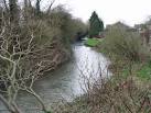 River Stour at the rear of Willow Close - via Daymix