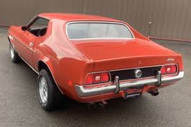 Image result for Bright Red 1972 Mustang