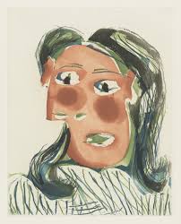 Image result for Pablo Picasso, Portrait of Dora Maar