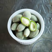 Image result for fresh green almonds