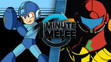 One Minute Melee - Samus Aran vs Mega Man (Nintendo vs Capcom ...