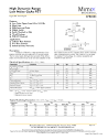 CFB0301 Datasheet - High Dynamic Range Low Noise GaAs FET