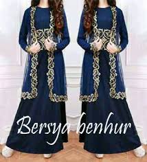 Baju muslim gamis online-Model Baju Gamis Terbaru