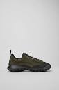 CRCLR GORE-TEX Green nubuck and textile sneakers for men