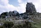 Roche Rock. with a hermit's chapel,accessible by ladder, on top - via Daymix