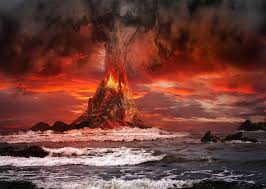Image result for wallpaper volcano