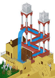 Image result for escher waterfall