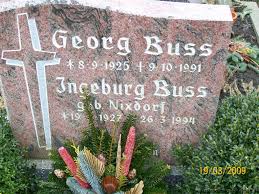 Grab von Georg Buss (08.09.1925-09.10.1991), Friedhof Resterhafe - rh011