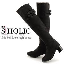 shoesholic | Rakuten Global Market: Design long boot / straight ...