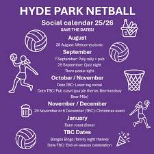 Image result for Hyde Park Netball Club
