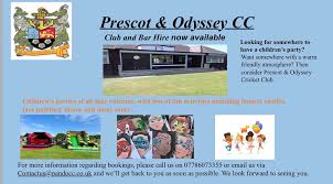 Image result for Prescot & Odyssey Cricket Club