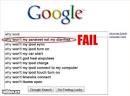 internet suggestion fails