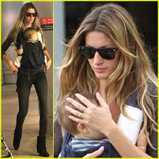 Image result for Ergo Baby Carrier Gisele Bundchen and Benjamin Brady