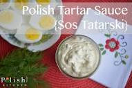 Polish Tartar Sauce {Sos Tatarski} - Polish Your Kitchen