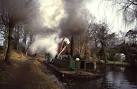 the side of the towpath and the satellite imagery on what little can be - via Daymix