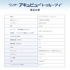 「ワンデーアキュビュートゥルーアイ　曇る」の画像検索結果