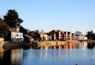 The Port Royal public house looking out over the river Exe. - via Daymix