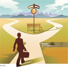 Image result for hombre en el cruce de caminos