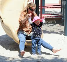 Image result for Orbit Stroller Rebecca Gayheart and Billie Beatrice