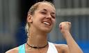 Germany's Sabine Lisicki celebrates her victory over Slovakia's Daniela ... - Sabine-Lisicki-007