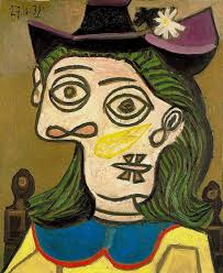 Image result for Pablo Picasso, Portrait of Dora Maar